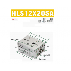 Xylanh trượt HLS12x20SA