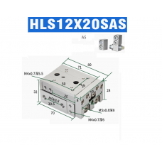 Xylanh trượt HLS12x20SAS