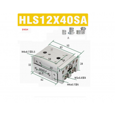 Xylanh trượt HLS12x40SA