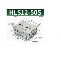 Xylanh trượt HLS12x50S