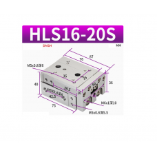 Xylanh trượt HLS16x20S