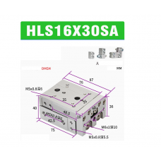 Xylanh trượt HLS16x30SA