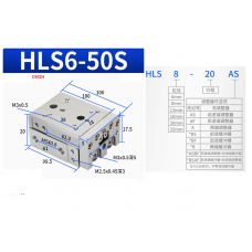 Xylanh trượt HLS6x50S