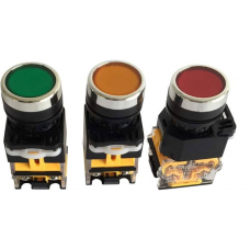 Nút nhấn nhả LA38-11DG màu xanh