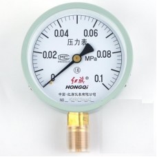 HONGQI Y-100 Pressure gauge 0 - 1Mpa