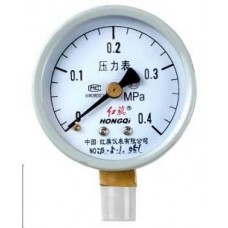 HONGQI Y-60 Pressure gauge 0 - 0.4 Mpa