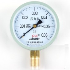 HONGQI Y-100 pressure gauge 0 - 0.6Mpa