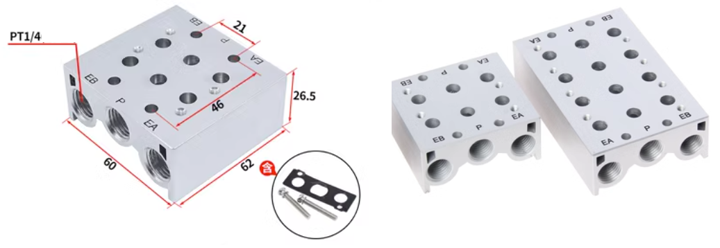Đế van SS5Y7-20-02