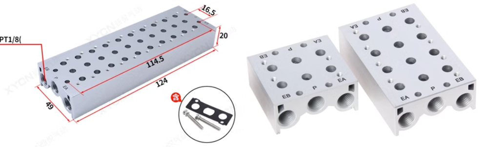 Đế van SS5Y3-20-10