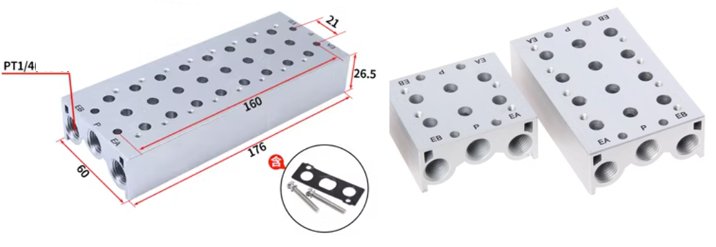 Đế van SS5Y7-20-08