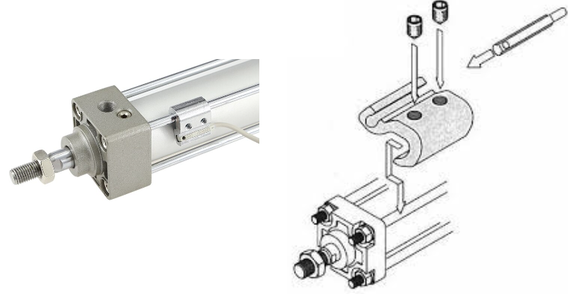 Gá cảm biến BA7-040