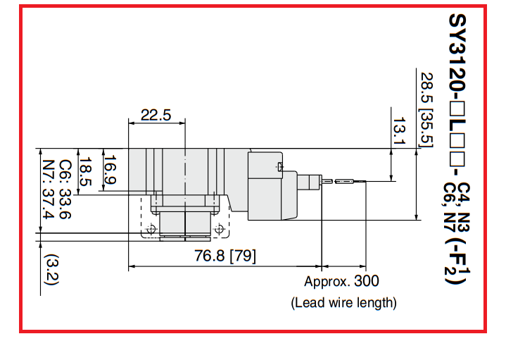 Van điện từ SY3120-5LZD-C6