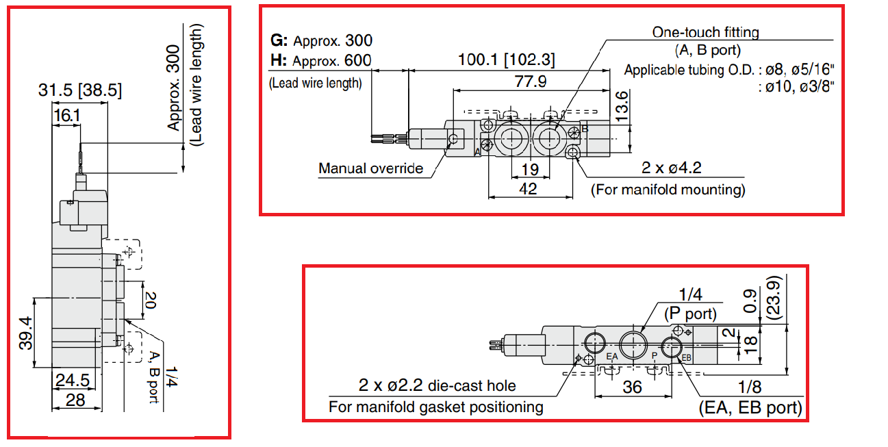 Van điện từ SY7120-5LZD-02