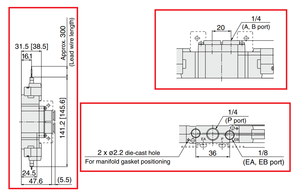 Van điện từ SY7220-5LZD-02