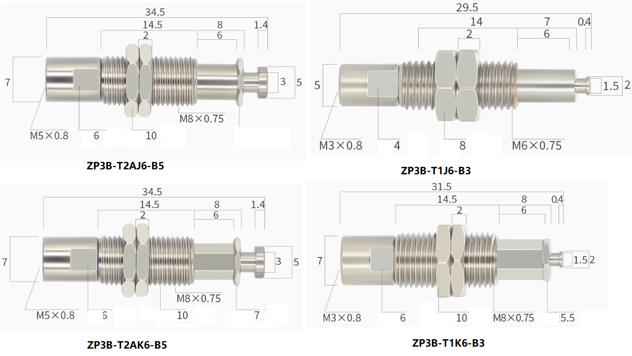 Chân giác hút bracket ZP3B-T2AK6-B5