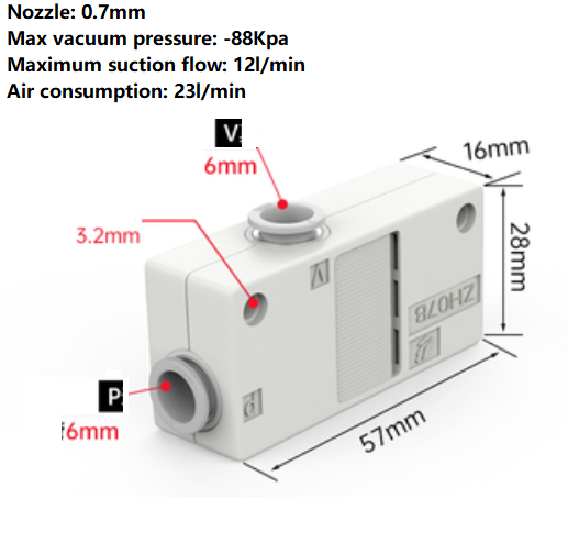 Van hút chân không ZH07BS-06-06