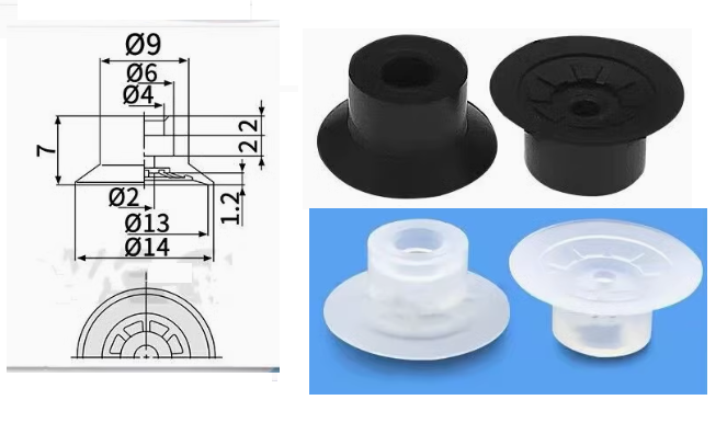 Nấm hút chân không ZP3-13UMS